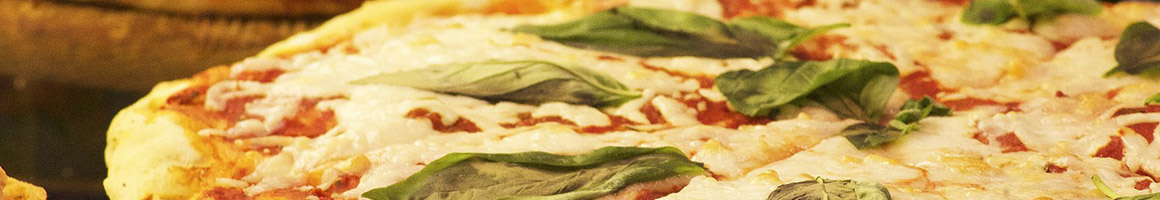 Eating Italian Pizza at Villa Restaurant and Pizzeria restaurant in Eastpointe, MI.